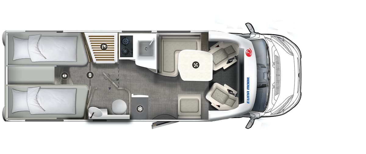 Eura Mobil Profila T 720 EB - thumbnail 3