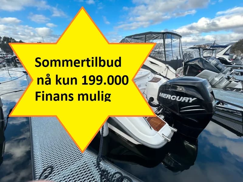 BM-107 FLIPPER 630DC m/MERCURY 135HK VERADO + Sommertilbud