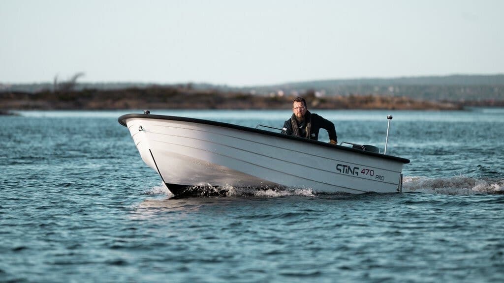 Sting 470 Pro Mercury F30 – Styrekonsoll