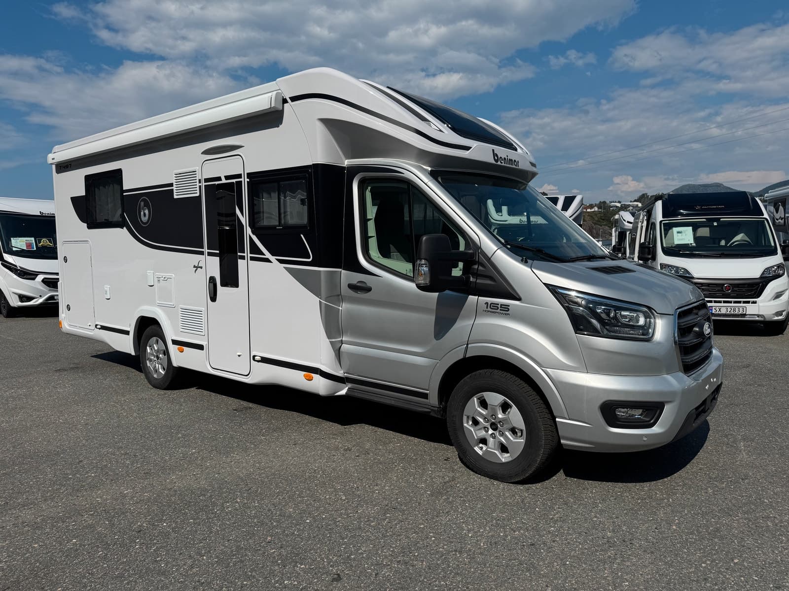 Benimar Tessoro 497 | Rentekampanje 1,99% i 3 år | 6098,- pr mnd | Solcelle | Lithium | 165HK