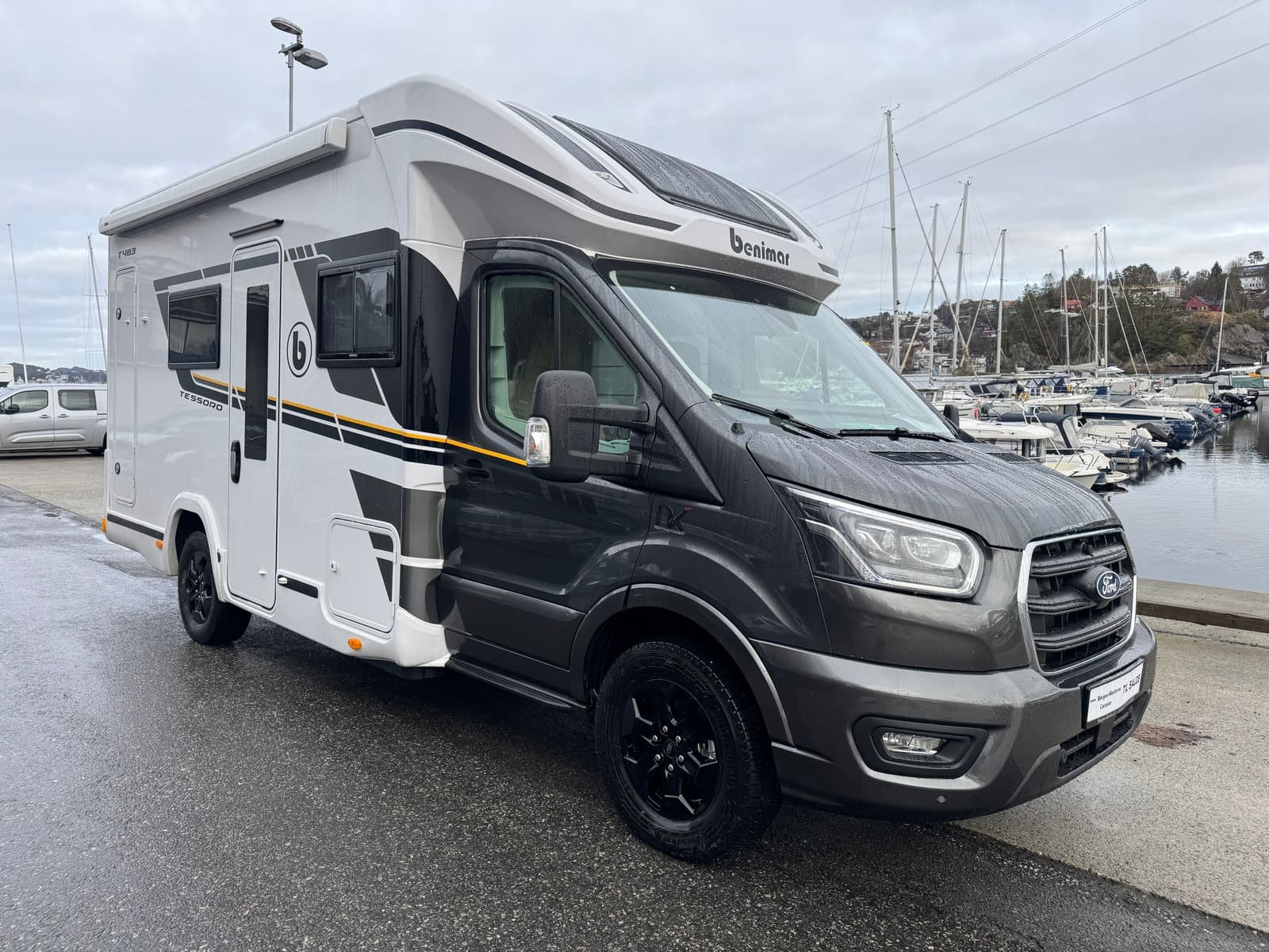 Benimar Rentekampanje 1,99% i 3 år | 6165.- pr mnd | Tessoro 483 Ford 165HK | Lithium |Solcelle | adaptiv cruise