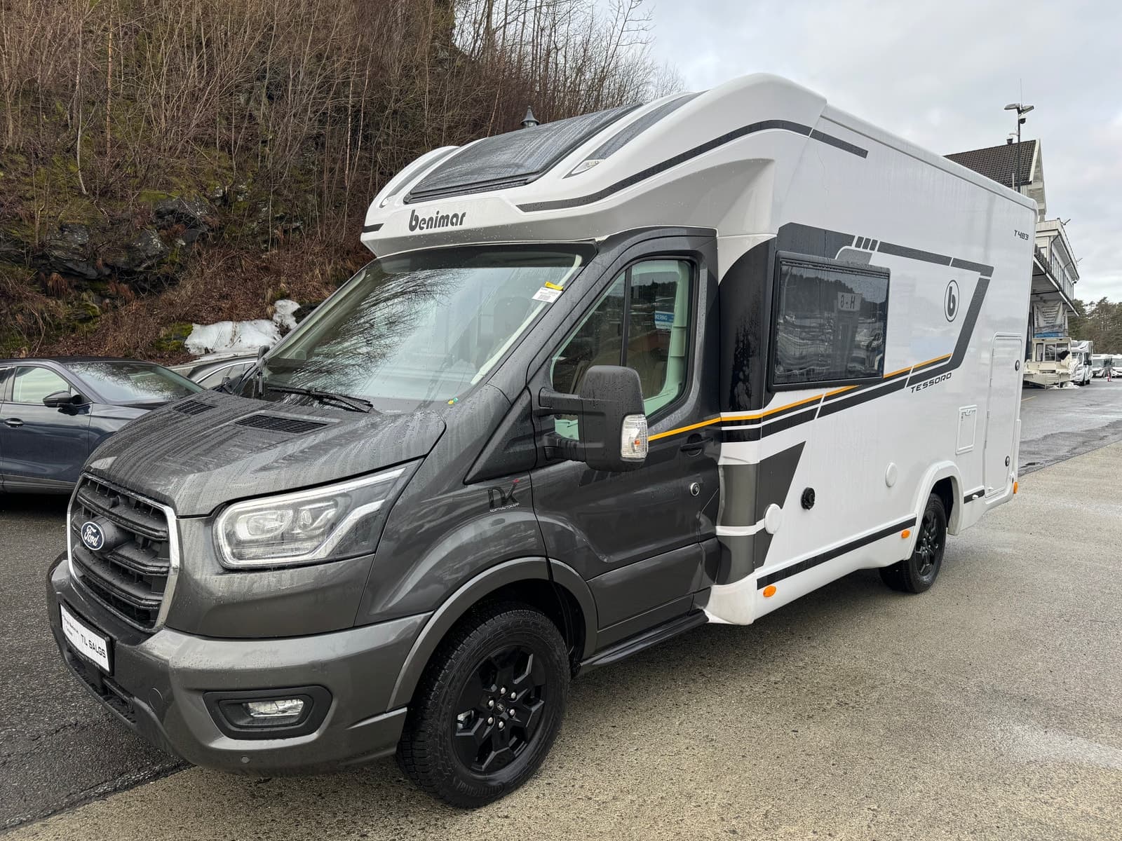 Benimar Rentekampanje 1,99% i 3 år | 6165.- pr mnd | Tessoro 483 Ford 165HK | Lithium |Solcelle | adaptiv cruise - thumbnail 6