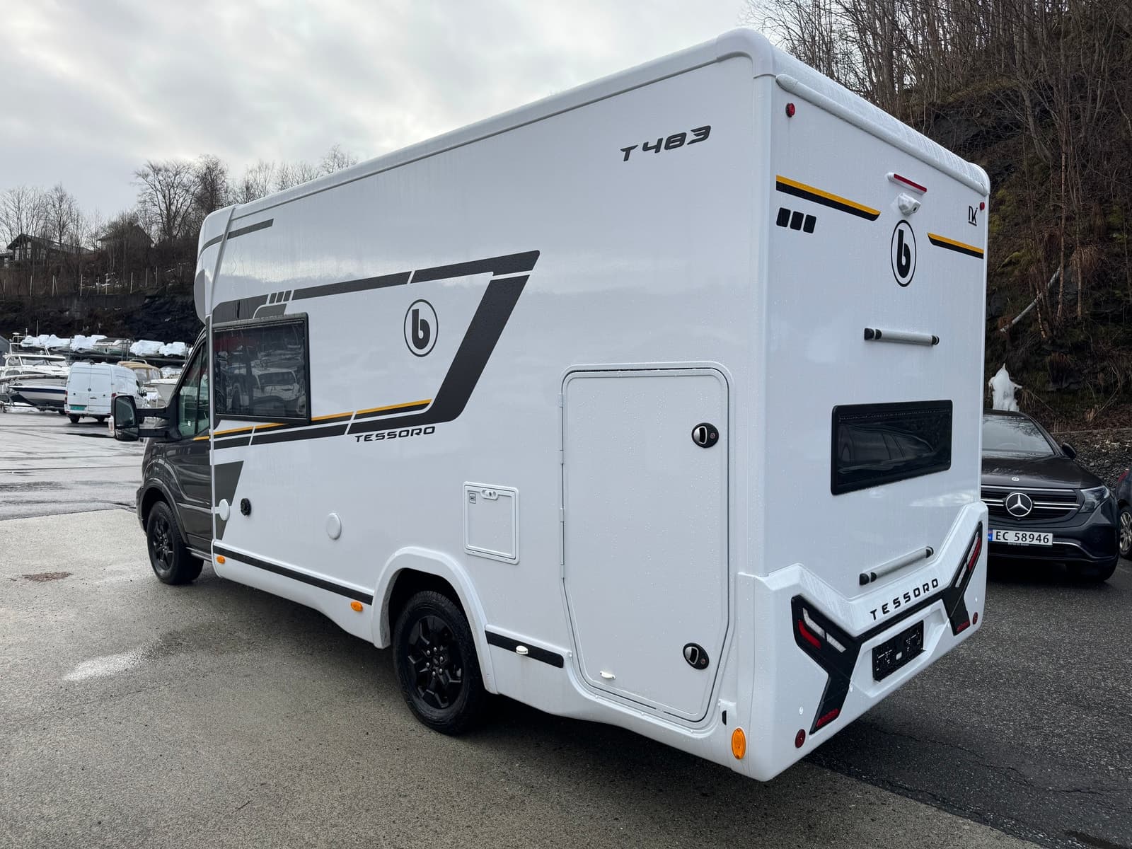 Benimar Rentekampanje 1,99% i 3 år | 6165.- pr mnd | Tessoro 483 Ford 165HK | Lithium |Solcelle | adaptiv cruise - thumbnail 4
