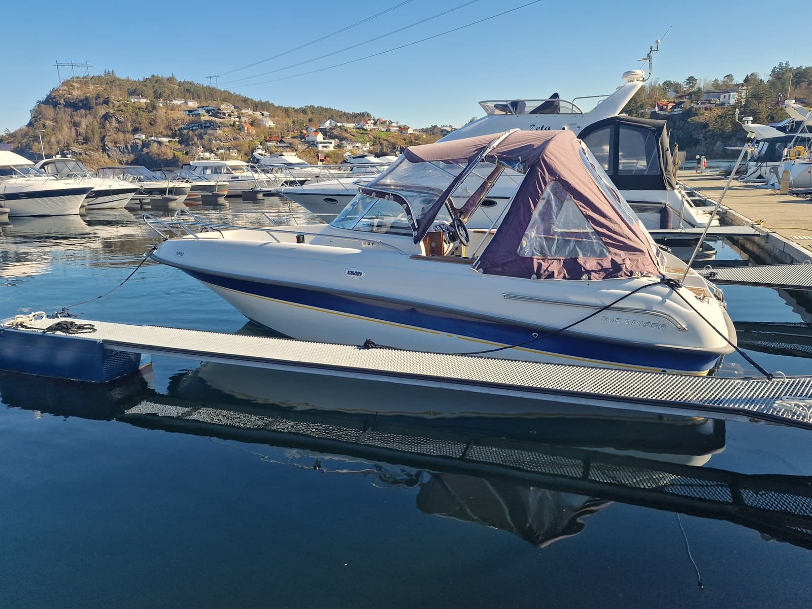 BM-140 Askeladden 645 Spider. Mercruiser 1,7 dti, klar for sesongen. - thumbnail 25