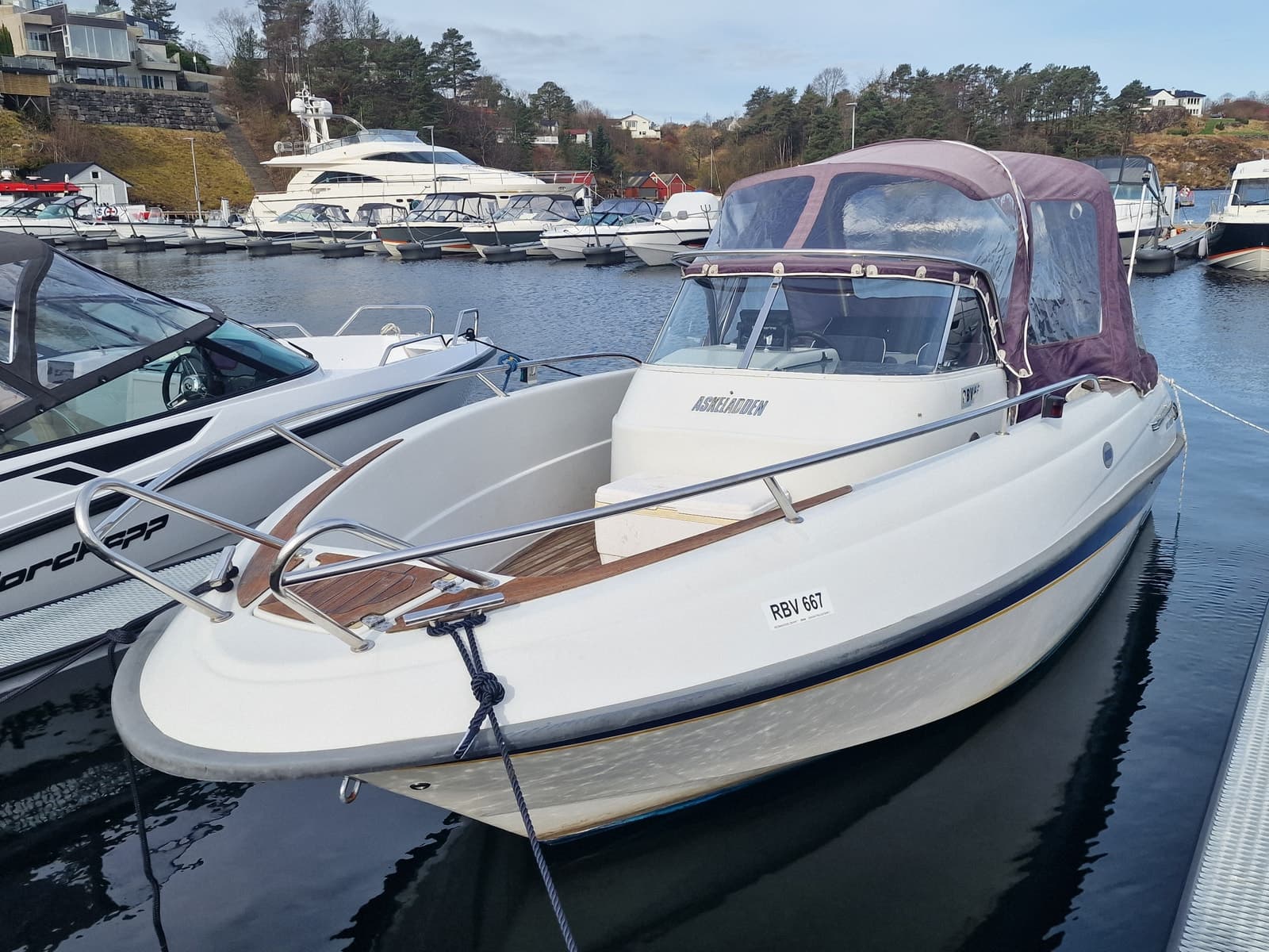 BM-140 Askeladden 645 Spider. Mercruiser 1,7 dti, klar for sesongen. - thumbnail 4