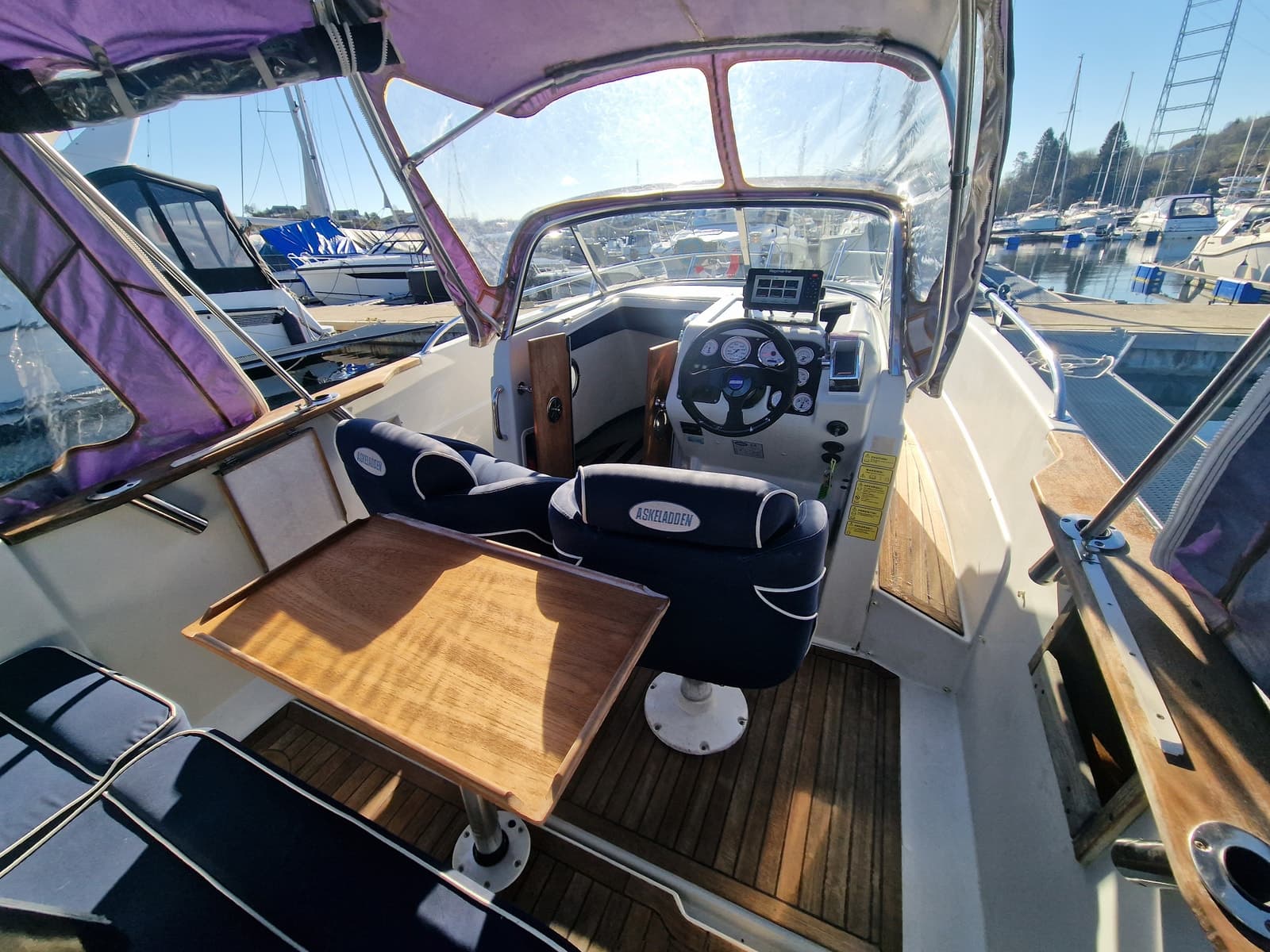 BM-140 Askeladden 645 Spider. Mercruiser 1,7 dti, klar for sesongen. - thumbnail 14