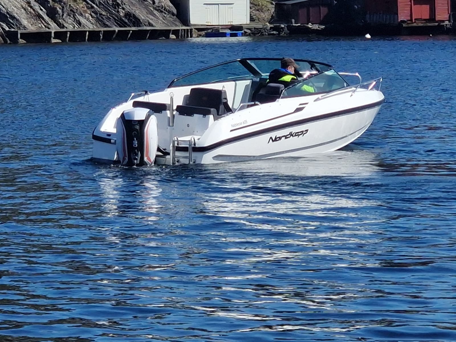 BM-142 Nordkapp 605 Noblesse-Eivinrude 150 hk. Klargjort for sesongen. - thumbnail 24