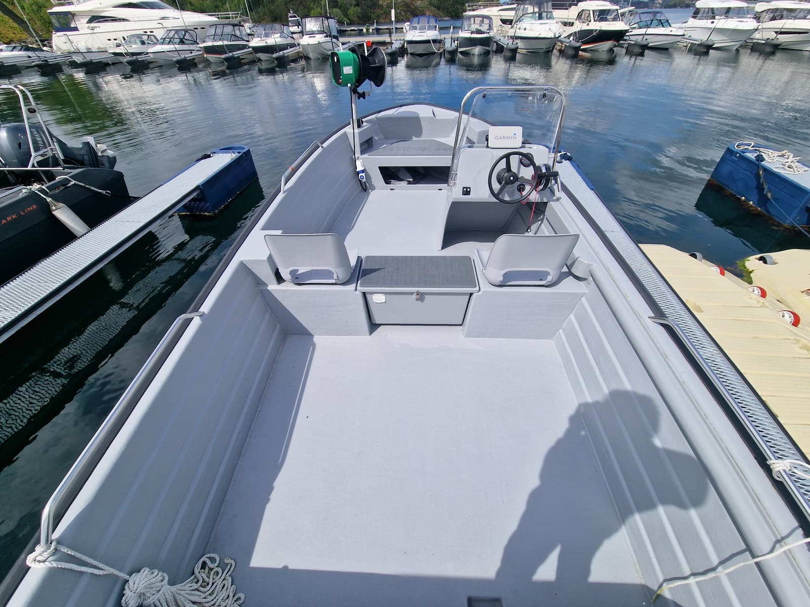 BM-148 Sting 600 Pro m Mercury 80 hk. Inkl teinehaler. Klar for fisketur. - thumbnail 8