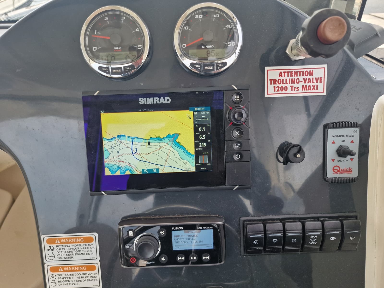 BM-152 Quicksilver Arvor 690 m helt ny Mercruiser 115 hk innenbords motor. - thumbnail 9