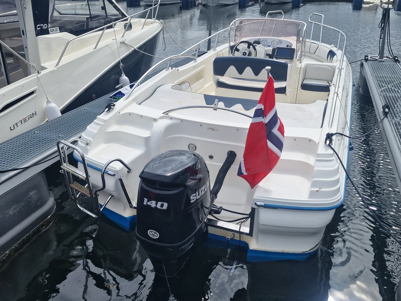 BM-162 Ran Craft 20.20 Millennum m Suzuki 140 hk(2021 modell) Klar for sommeren - thumbnail 23