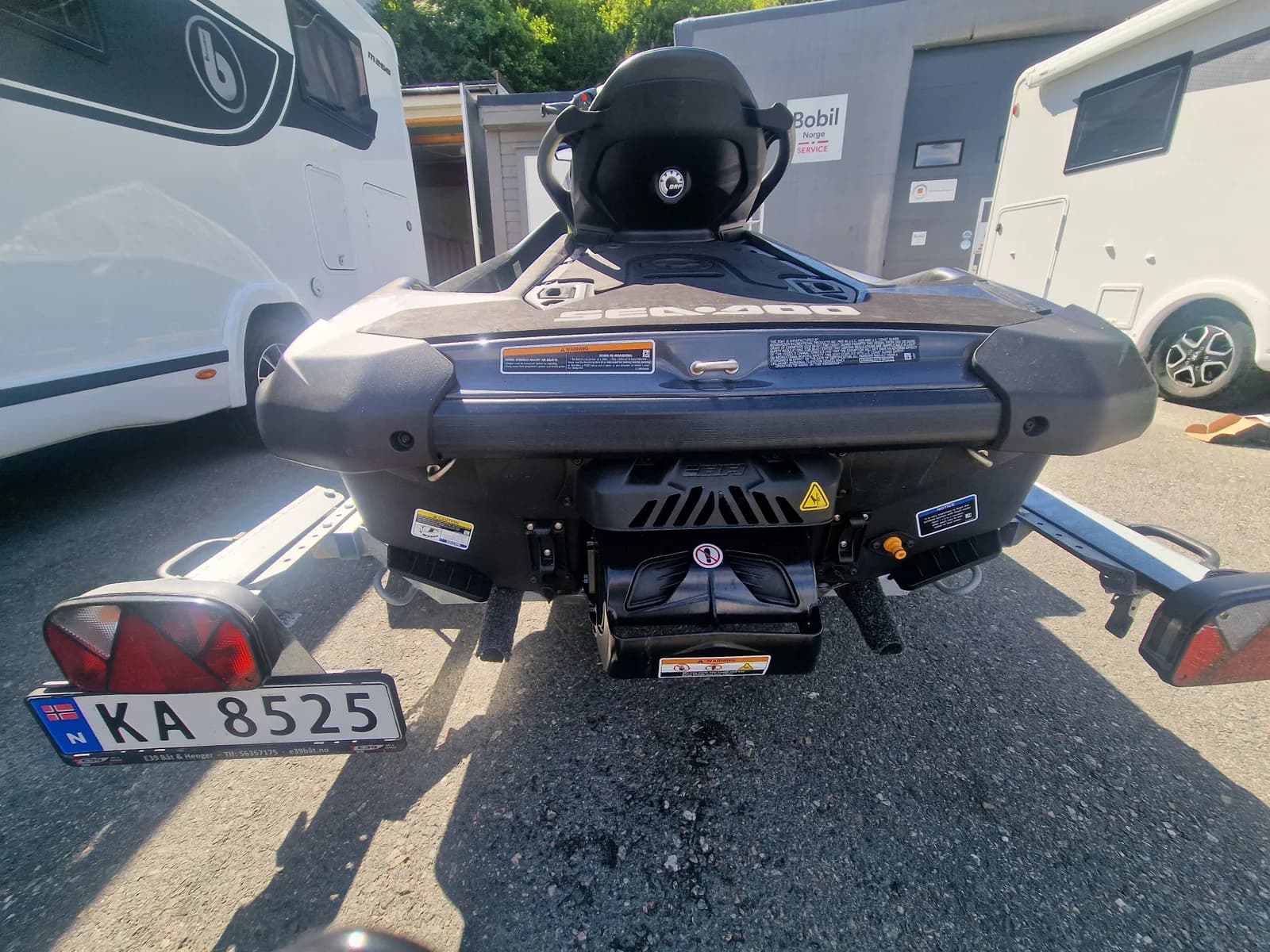 BM-166 SeaDoo GTR 230- Som ny, Gått kun 12 timer. Med tilhenger - thumbnail 10