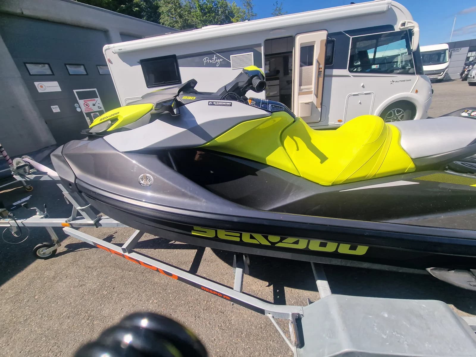 BM-166 SeaDoo GTR 230- Som ny, Gått kun 12 timer. Med tilhenger - thumbnail 9