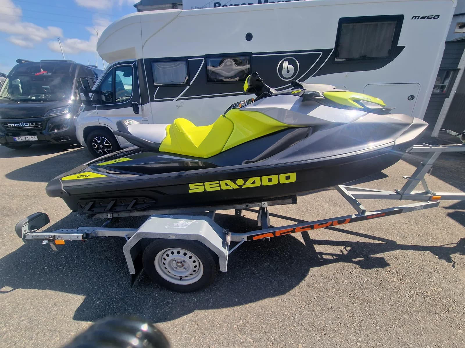 BM-166 SeaDoo GTR 230- Som ny, Gått kun 12 timer. Med tilhenger - thumbnail 15